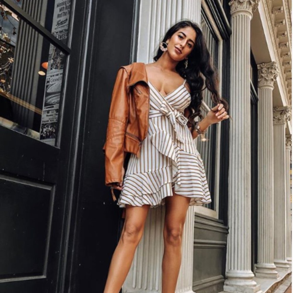 Red Dress Boutique Swaying & Swooping Stripe Dress